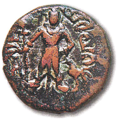 Древнеиндийская монета